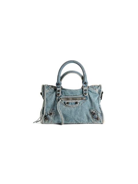 BALENCIAGA Women's Le City Bag Small  in Blue