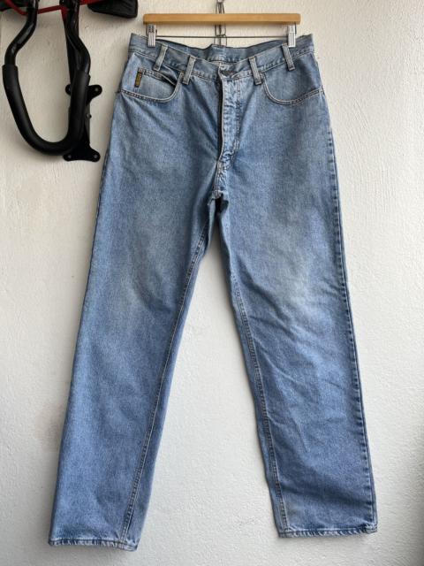 VINTAGE ARMANI JEANS ITALY BAGGY LOOSE BLUE DENIM