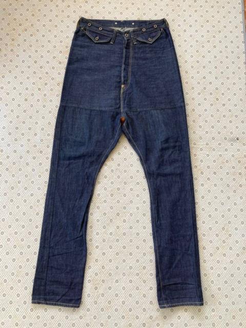 Kapital Kapital Biker Indigo Denim Pant