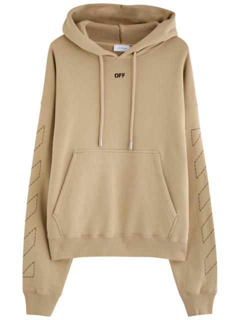 Off-white Skate Hooded Cotton Sweatshirt