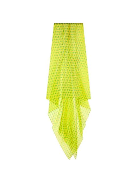Dries Van Noten Dries Van Noten Women Long Silk Skirt With A Decorative Pattern