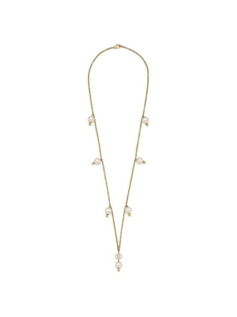 GUCCI Interlocking G Pearls Pendant Necklace