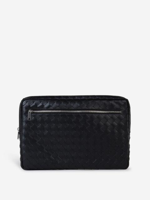 Bottega Veneta LEATHER INTRECCIATO DOCUMENT HOLDER