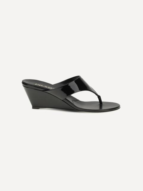 Prada Leather thong Sandals