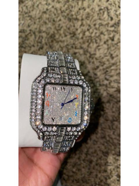 Other Designers New Moissanite Iced Out Bust Down Watch ...