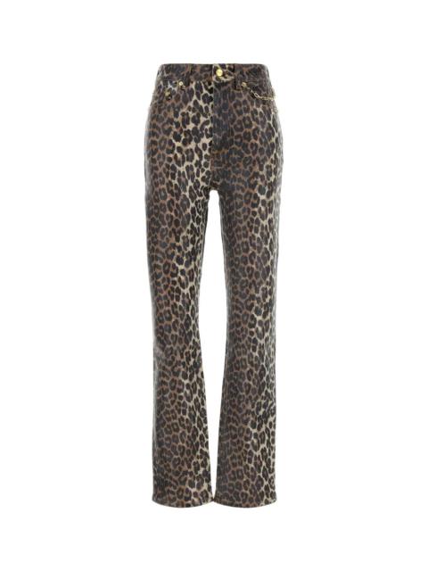 GANNI Ganni Women Printed Stretch Cotton Pant