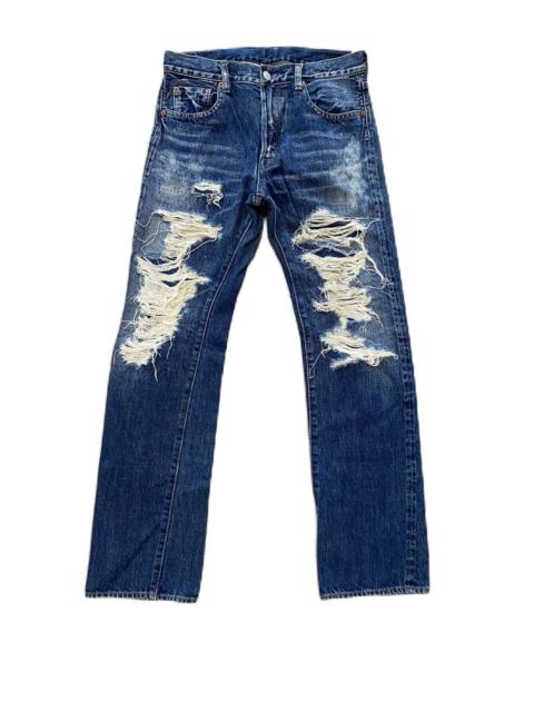Kapital THRASHED JAPAN BRAND FLY BUTTON SELVEDGE DENIM & DUGAREE