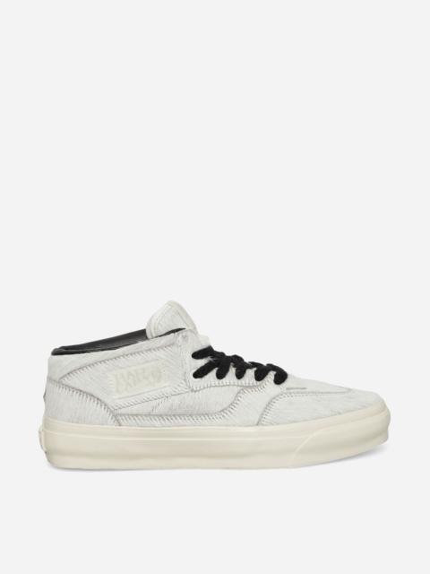 Vans Life is Unfair Half Cab 33 LX Pony Hair Sneakers Marshmallow / Black