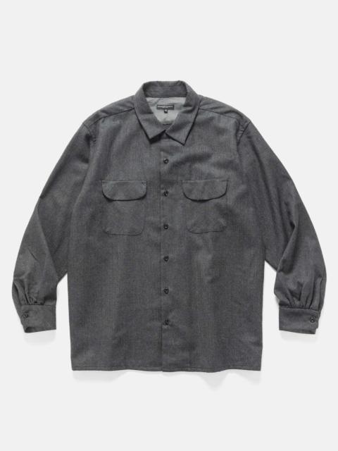 Engineered Garments Classic Shirt Worsted Wool Charcoal