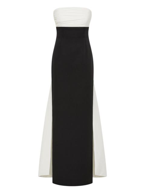 RACHEL GILBERT strapless gown