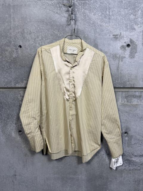 Greg Lauren Greg Lauren Ivory Stripe Classic Studio Shirt