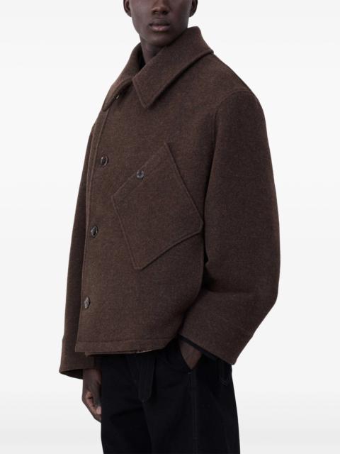 Lemaire LEMAIRE Men Dispatch Peacoat