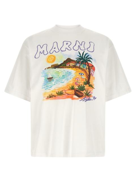 Marni Marni Men 'Marni Beach Since '94' T-Shirt