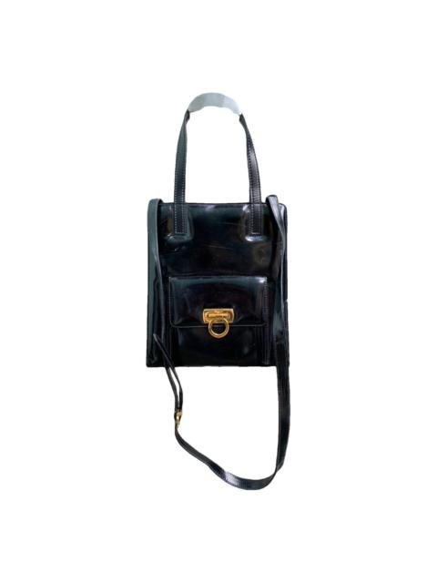 FERRAGAMO Patent leather handbag