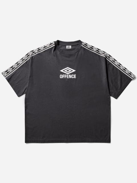 umbro Offence Defence Tape T-Shirt Washed Black