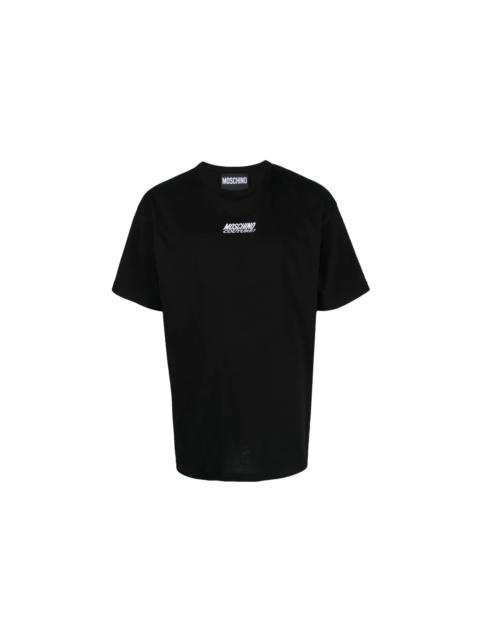 Moschino Moschino Logo-Embroidered Cotton T-Shirt Men