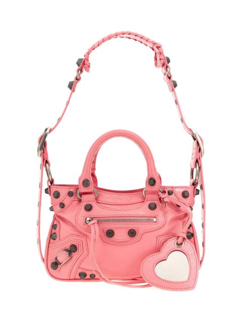 BALENCIAGA Neo Cagole Leather Handbag