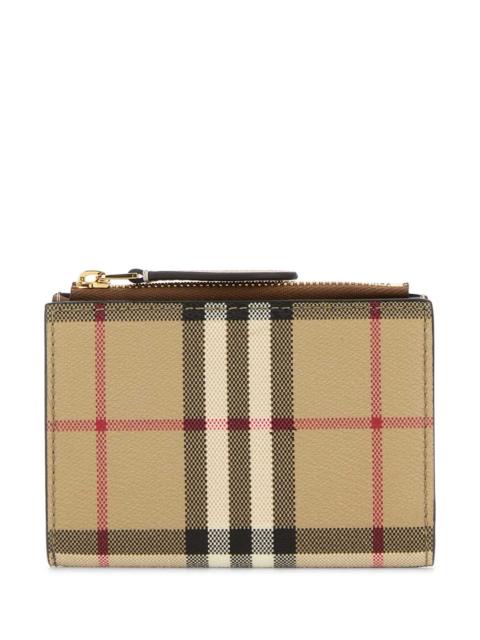Burberry Burberry Women Printed Canvas Wallet