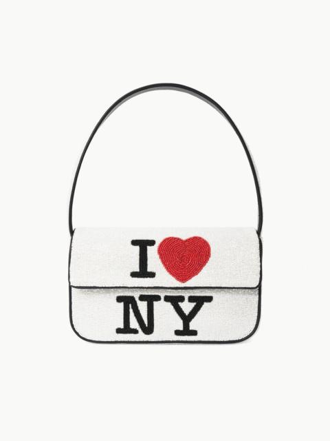 STAUD TOMMY BEADED BAG | I LOVE NEW YORK