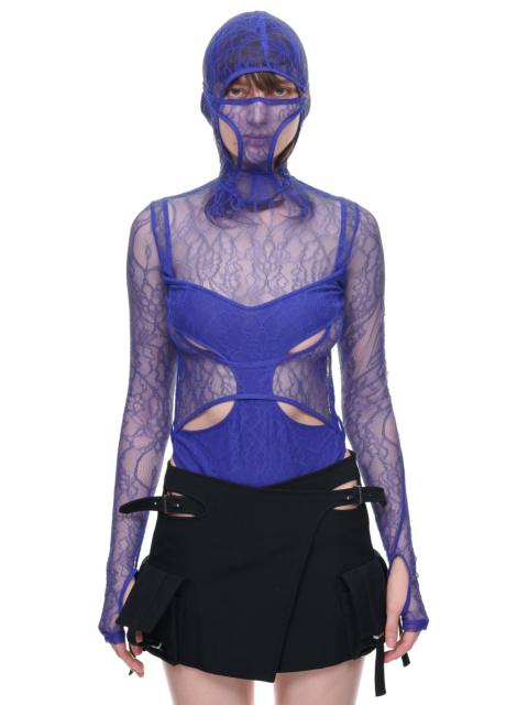 Dion Lee Visceral Lace Masked Bodysuit