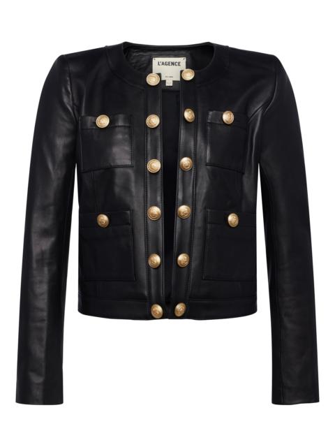 L'AGENCE Jayde Leather Jacket