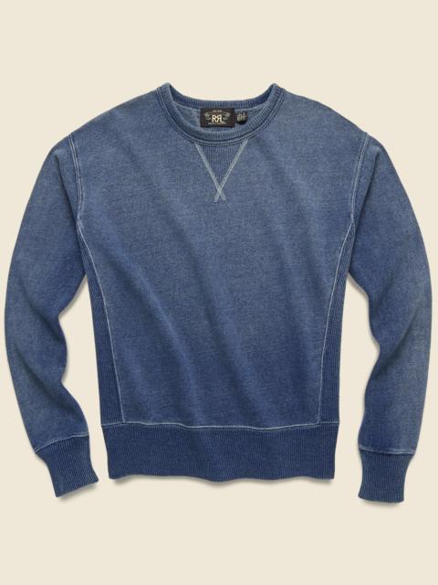 RRL by Ralph Lauren French Terry Sweatshirt - Washed Indigo