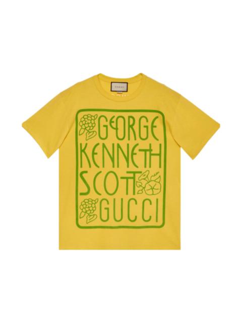 GUCCI X Ken Scott-Print Cotton T-Shirt