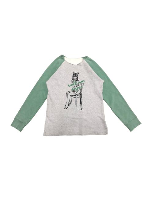 Hysteric Glamour Hysteric Glamour Call Me Tiger Sweatshirt Distressed