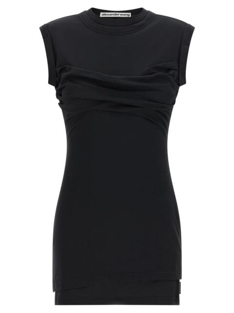 Alexander Wang Alexander Wang Women 'Twisted Bust Layered' Dress