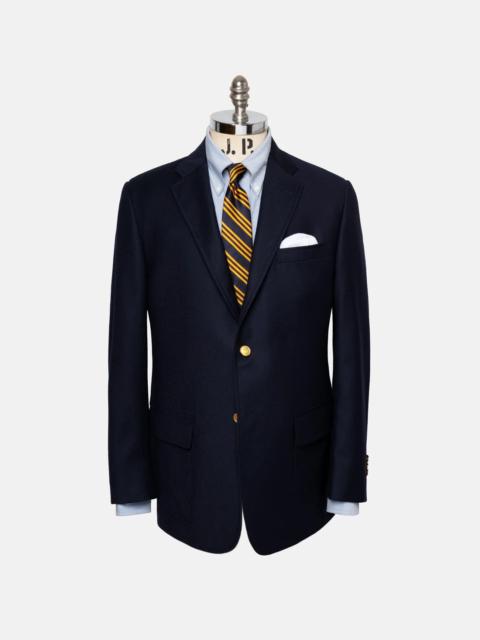 J. PRESS MADE-IN-USA NAVY WOOL DOESKIN BLAZER