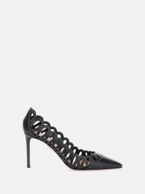 AQUAZZURA PEEP PUMP 85