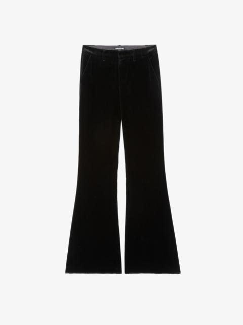 Zadig & Voltaire Prevy Velvet Pants