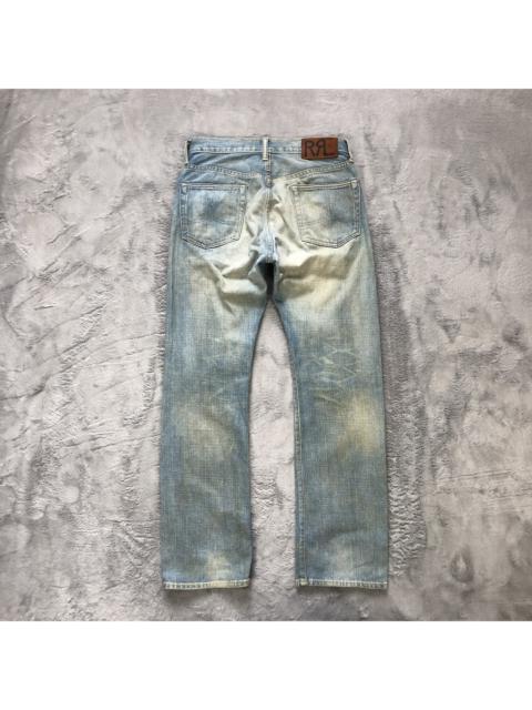 Other Designers Vintage - DOUBLE RL STRAIGHT LEG DYLAN WASH SELVEDGE DENIM #6487-221