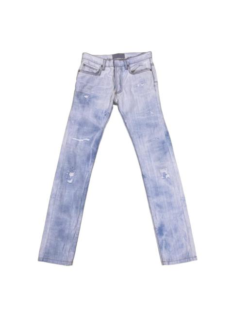 Dior Homme SS06 Dirty Snow Denim Jeans