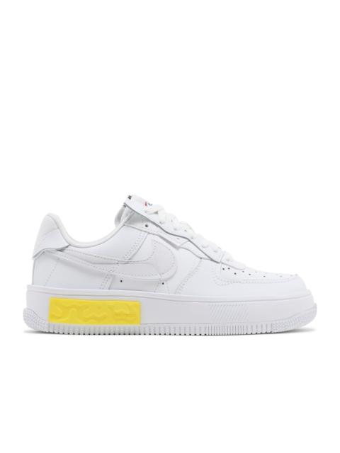 Nike WMNS AIR FORCE 1 FONTANKA 'WHITE OPTI YELLOW'