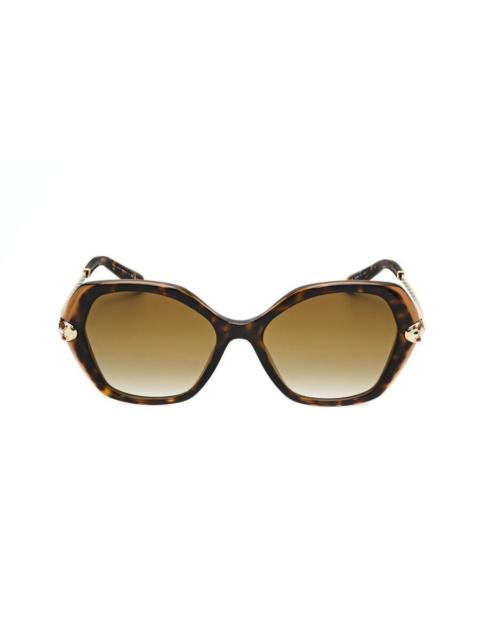 BVLGARI Bvlgari Ladies Brown Square Sunglasses 0BV8241KB-5496T5