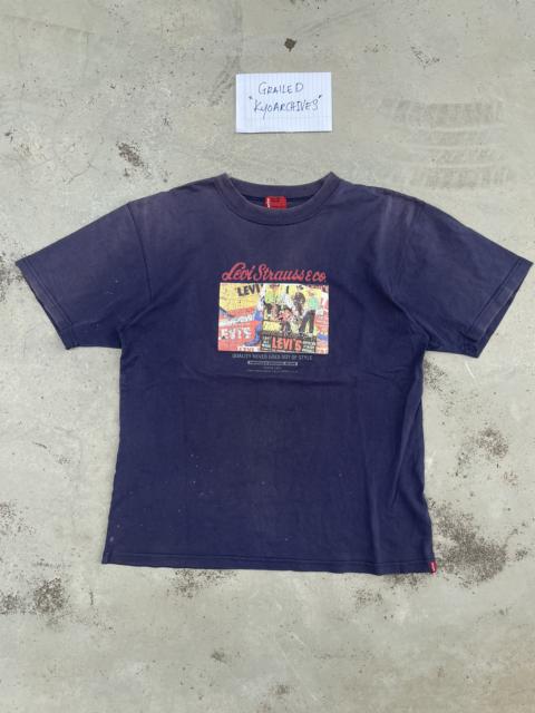 Other Designers Vintage - NATURALLY AGED DISSTRESSED LEVI’S TEE