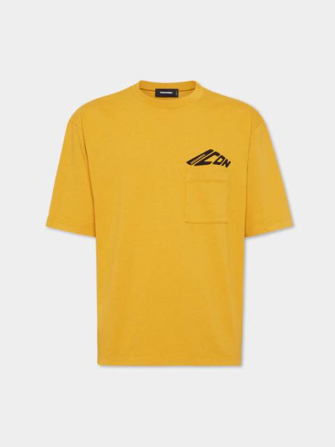 DSQUARED2 ICON NEW GENERATION LOOSE FIT POCKET T-SHIRT