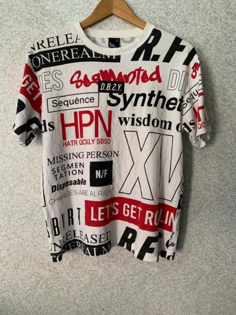 Other Designers Japanese Brand - Tshirts overprint B ONE SOUL