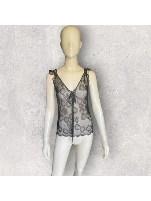 CHANEL SS05 Lace Tank Top