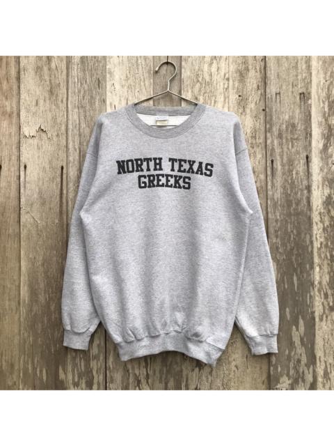 Other Designers Vintage - Vintage C Port And Company North Texas Greek Sweatshirt