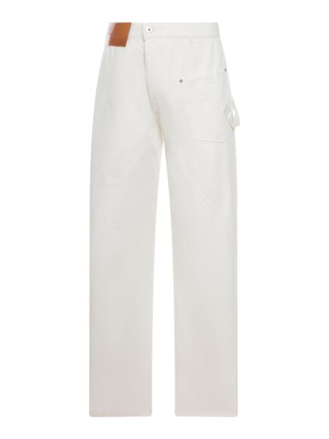 Other Designers J.W.Anderson Men Twisted Denim Worker Jeans