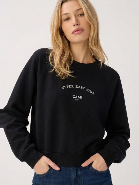 CAMI NYC CAMI NYC UES SWEATSHIRT BLACK