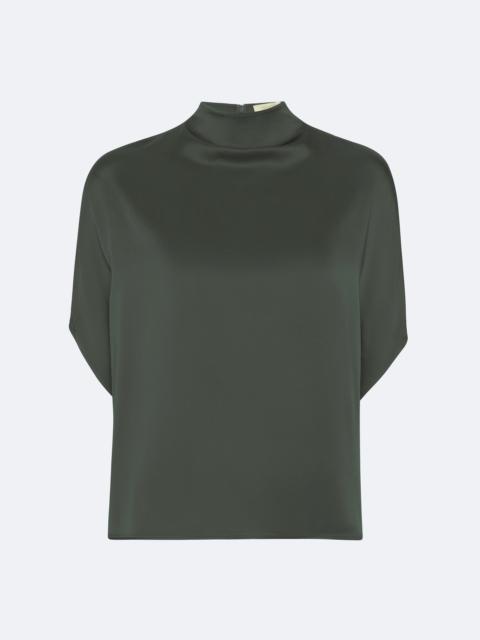 LAPOINTE Satin Cape Tee
