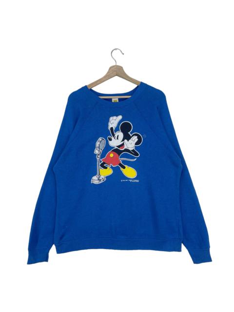 Other Designers Vintage 80’s Mickey Mouse Rock Star Sweatshirt 