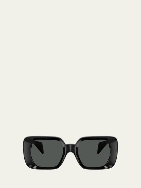 Medusa Square Plastic Sunglasses