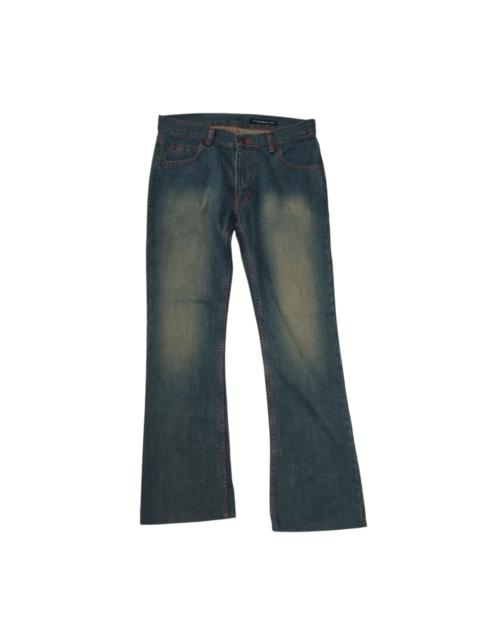 Other Designers Vivienne Tam dragon print flare jeans