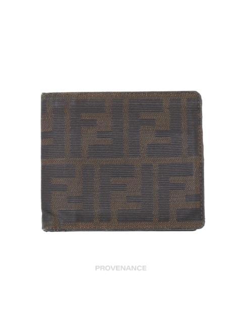 FENDI Fendi 8CC Bifold Wallet - FF Zucca Canvas