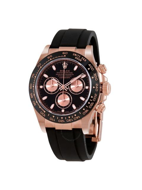 ROLEX Rolex Cosmograph Daytona Black Dial Automatic Men's Oysterflex Watch 116515BKPSR
