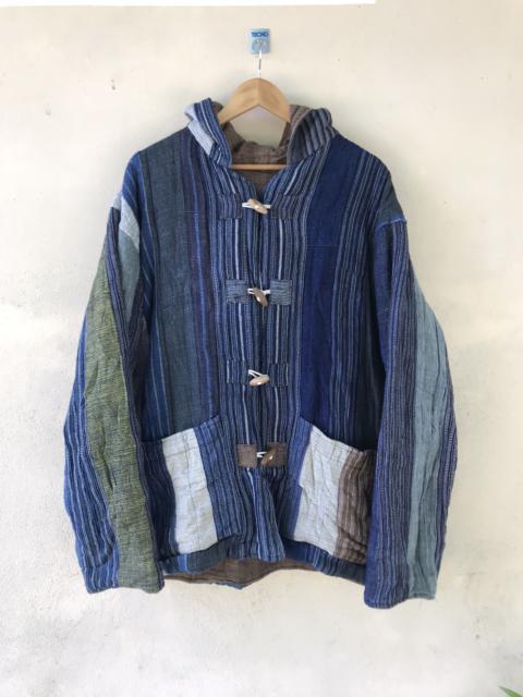 Other Designers Vintage - Japanese Brand Indigo Hand Woven Cotton Kapital visvim styl